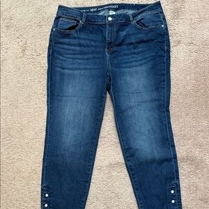 Westport Women's Deep Blue Skinny Jeans